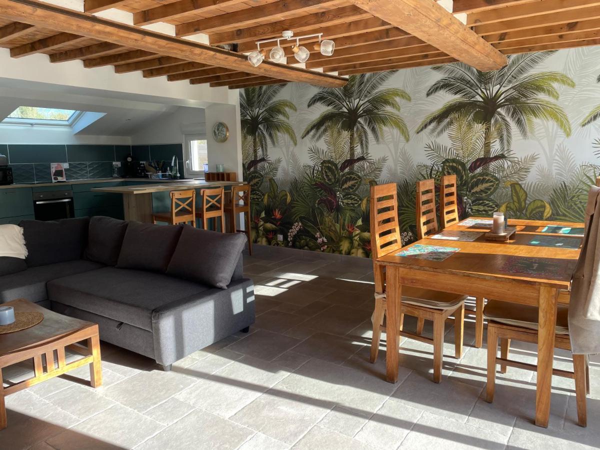 Charmante Maison A Deux Pas De La Mer Gouville-sur-Mer Exterior foto